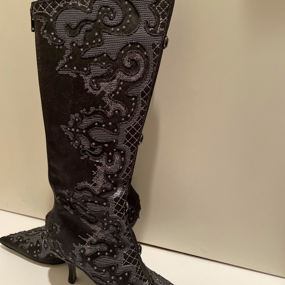 Ballin Tall Boots Sz 36.5 - Picture 4 of 7